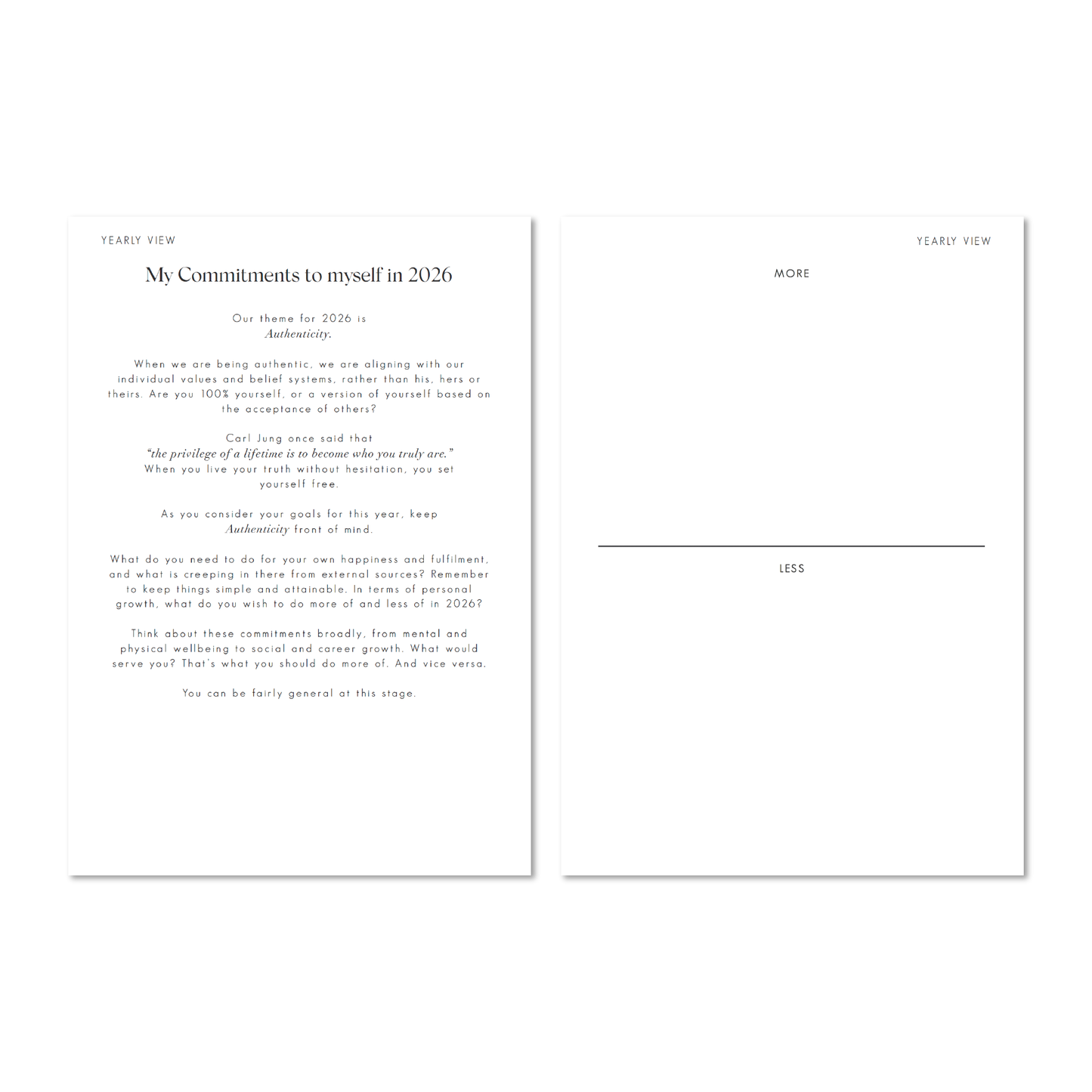 Alexa Lily | The Weekly Edit 2026 Planner