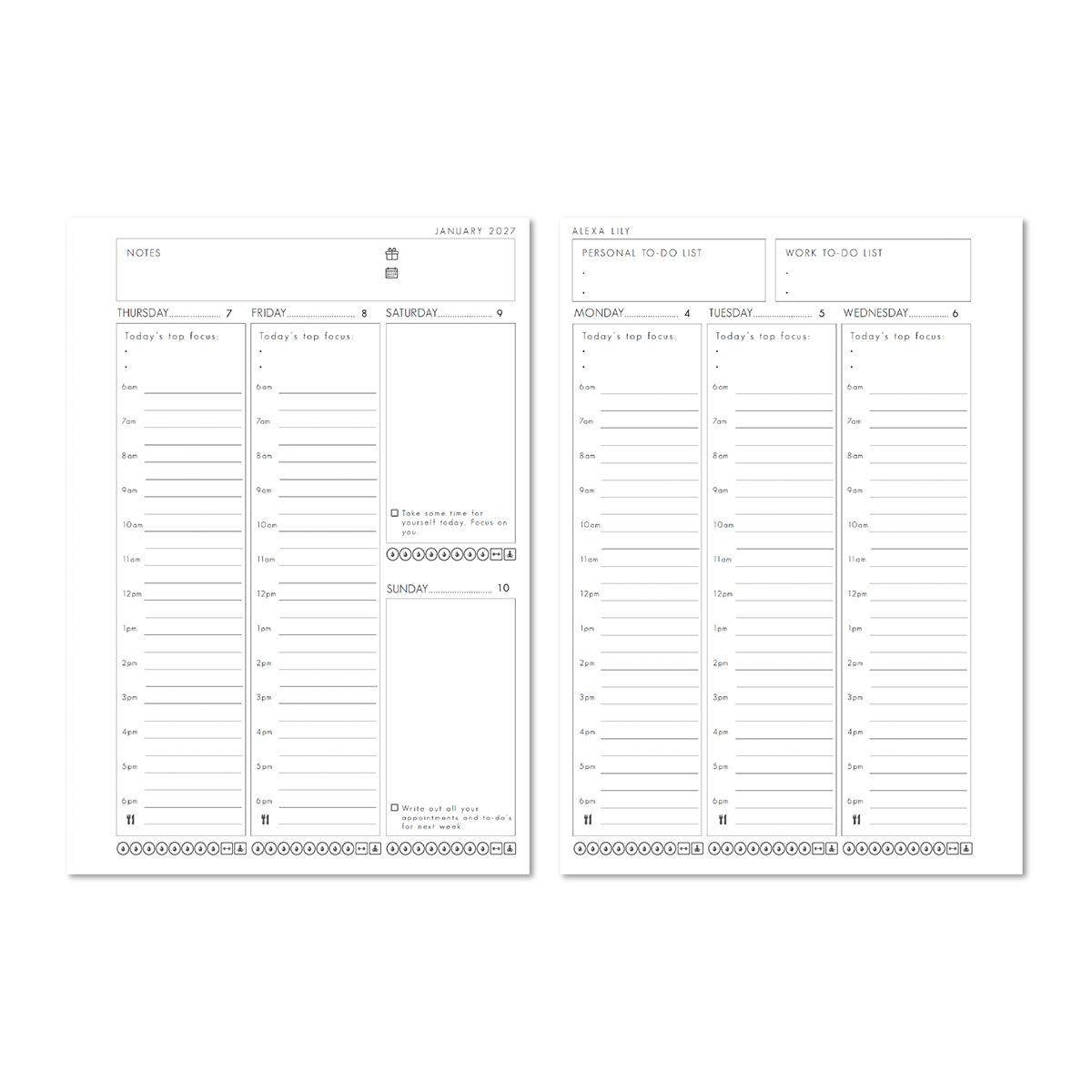 Caley Cover | The Weekly Edit 2027 Planner