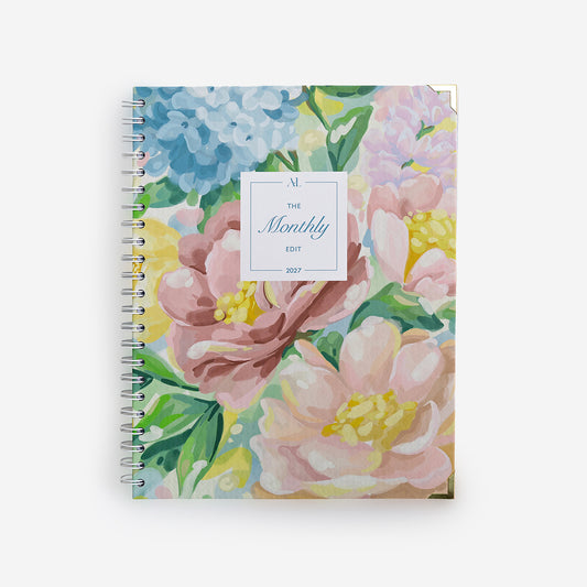 Blossom & Bloom | The Monthly Edit 2027 Planner