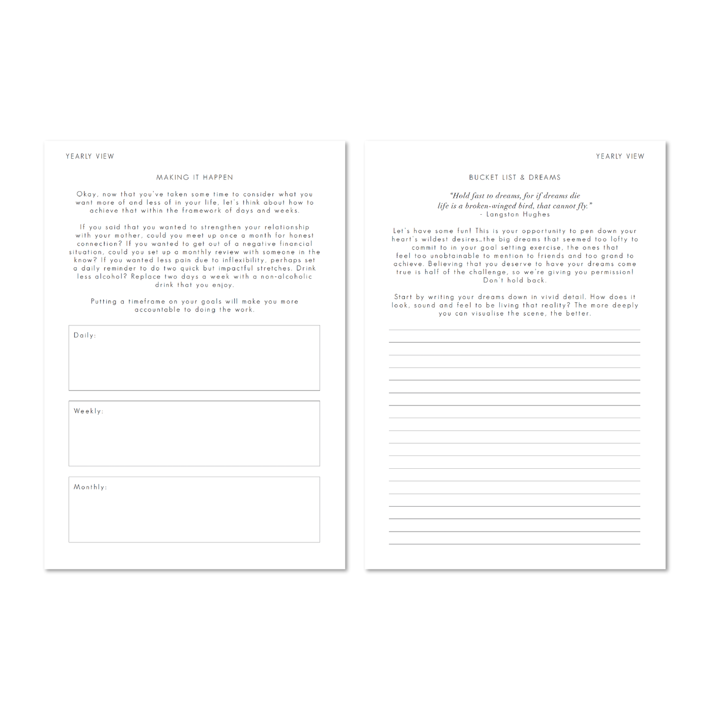 Alexa Lily | The Weekly Edit 2026 Planner